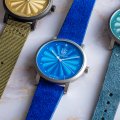Swiss made quartz watch with guilloché dial 春夏コレクション Stefano Braga